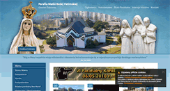 Desktop Screenshot of fatimska.net.pl